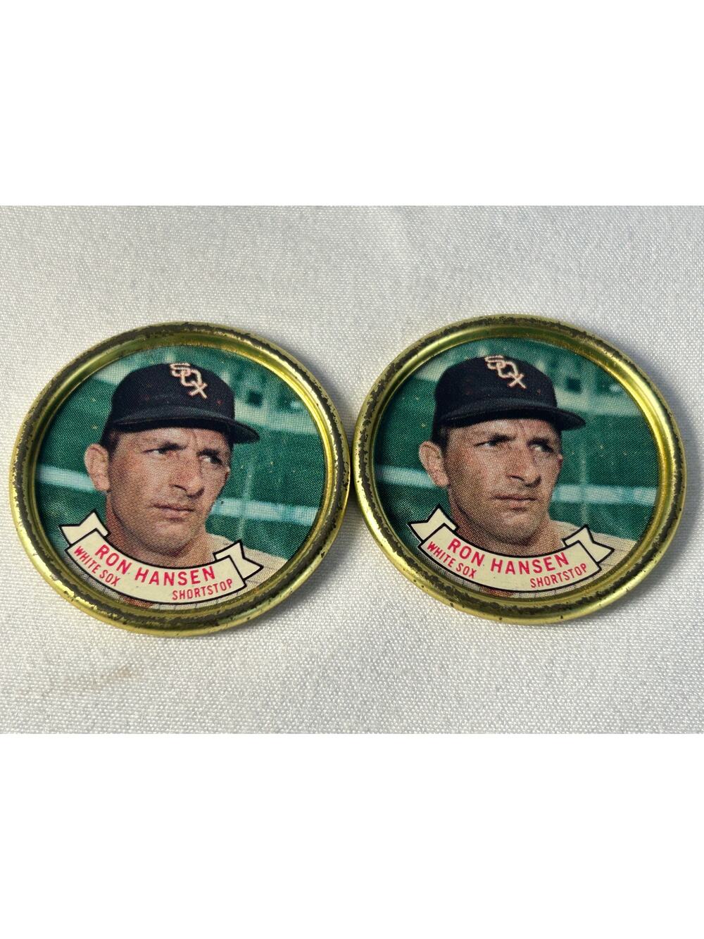 1964 Topps Ron Hansen Baseball Coin Lot Chicago White Sox Vintage MLB
